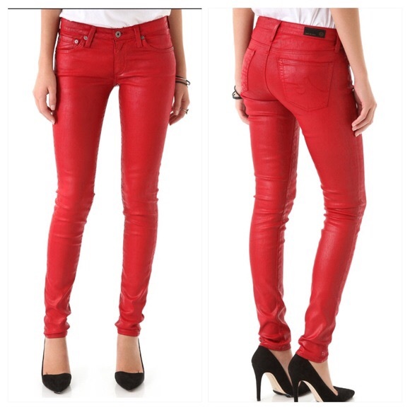 ag jeans red